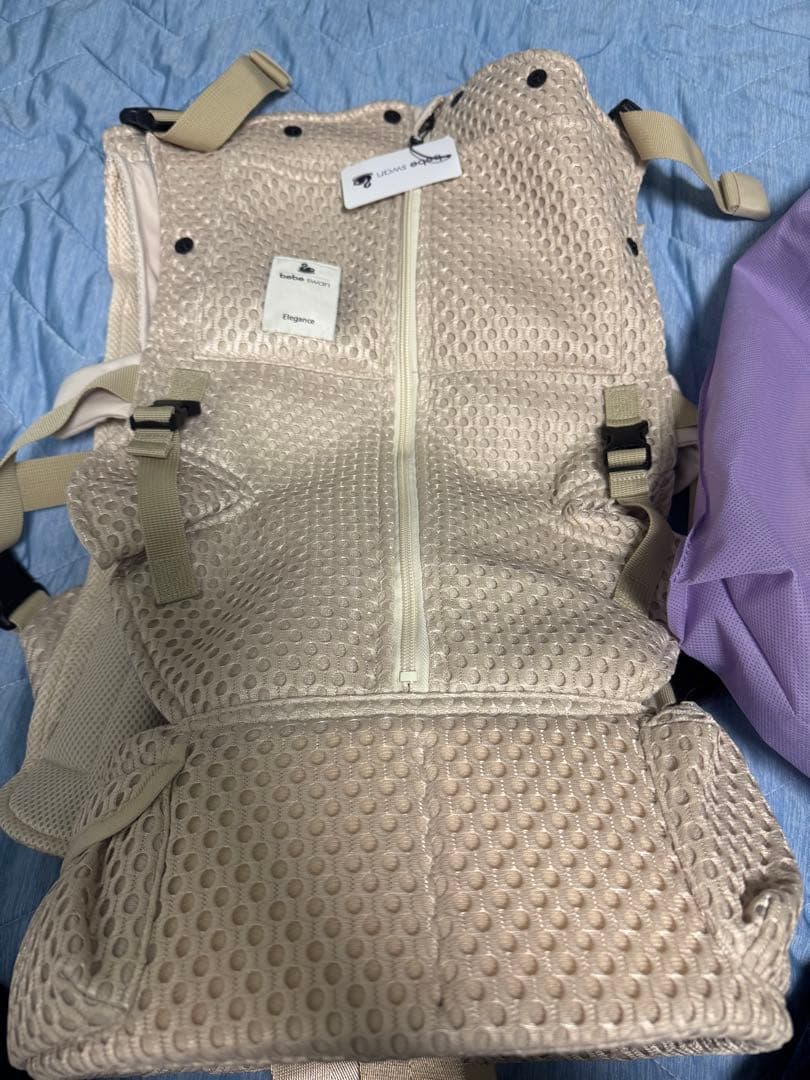 ★【どらみちゃん。】べべスワン　bebeswan　抱っこ紐　サンドベージュ