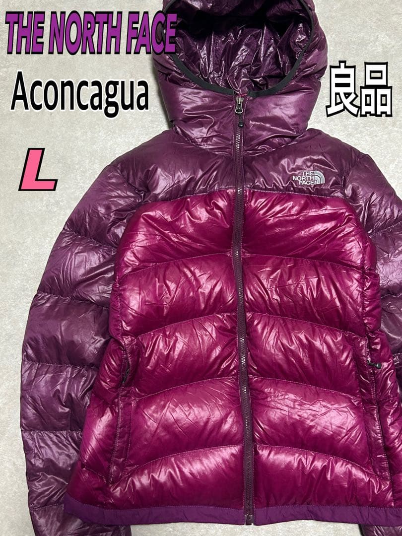 良品 THE NORTH FACEダウンジャケット アコンカグア 登山 スキーL