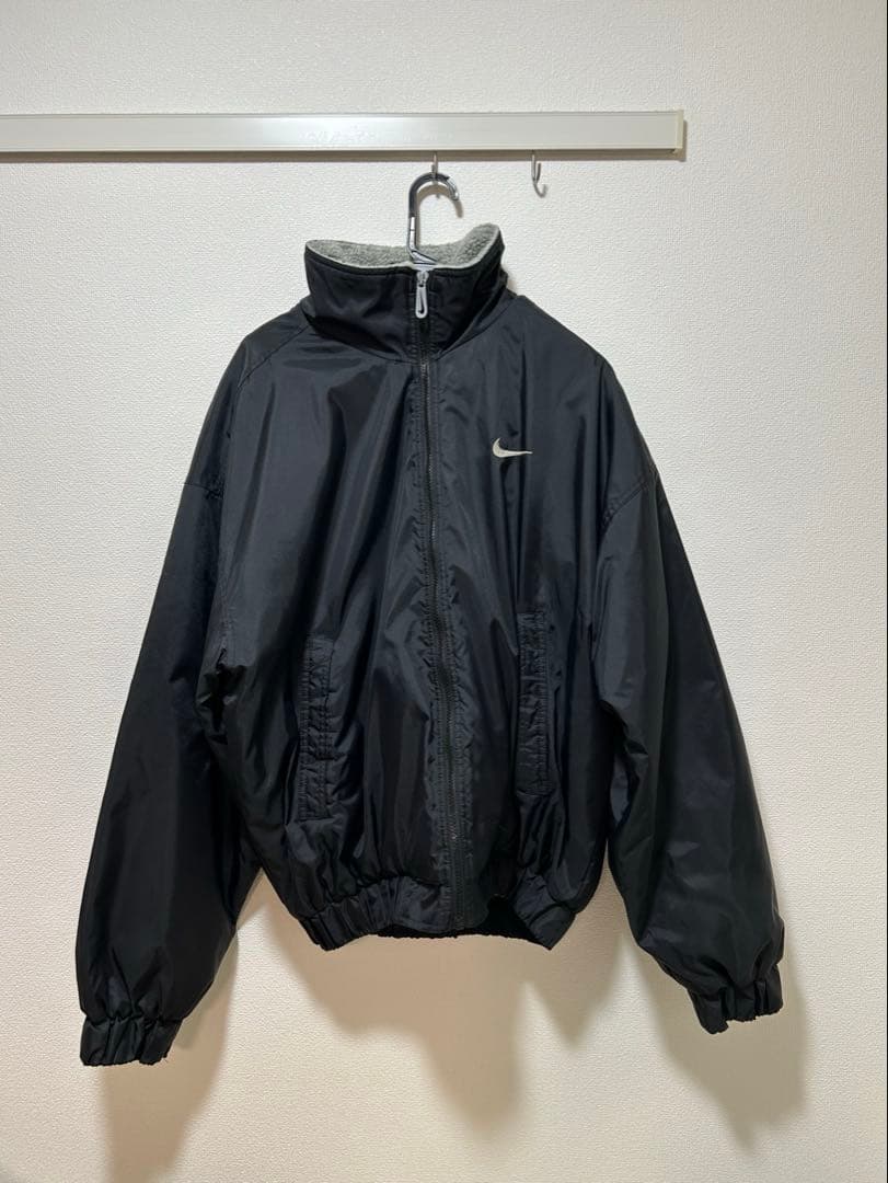 【ほたるいか】NIKE ナイキ ブラック ナイロン ジャンパー・ブルゾン