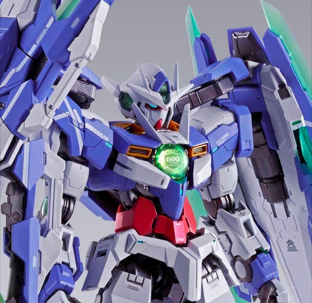 新品未開封 L BUILD ダブルオークアンタ フルセイバー 機動戦士ガンダム00V戦記』METAL BUILD ダブルオークアンタ フル