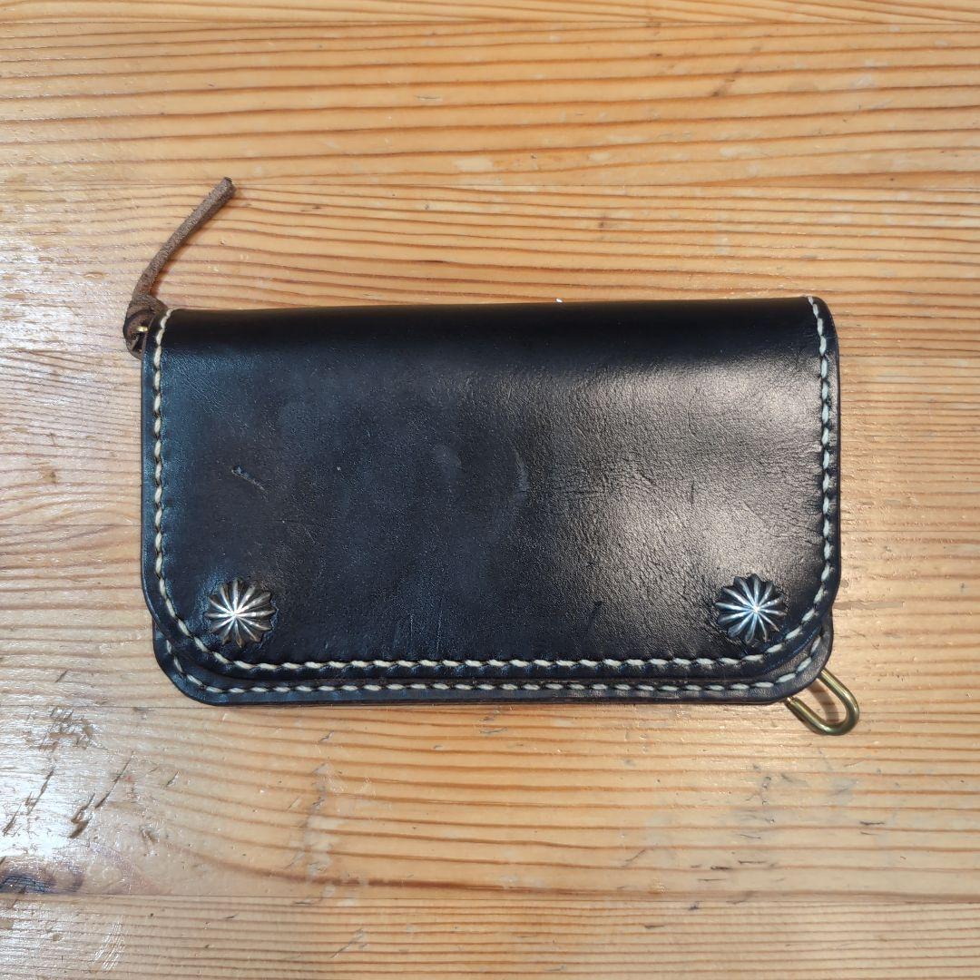 OUTLET　クロムエクセルレザー　ハーフトラッカーウォレット