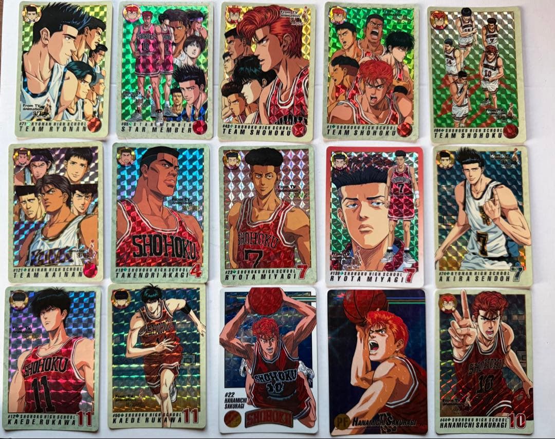 スラムダンク カードダス 桜木花道 流川楓宮城リョータ