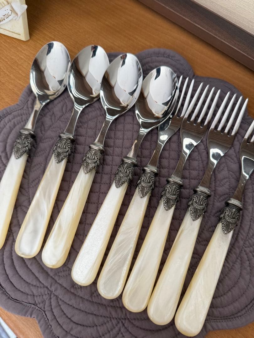 EME （エメ ） ナポレオン　カトラリー セットパール