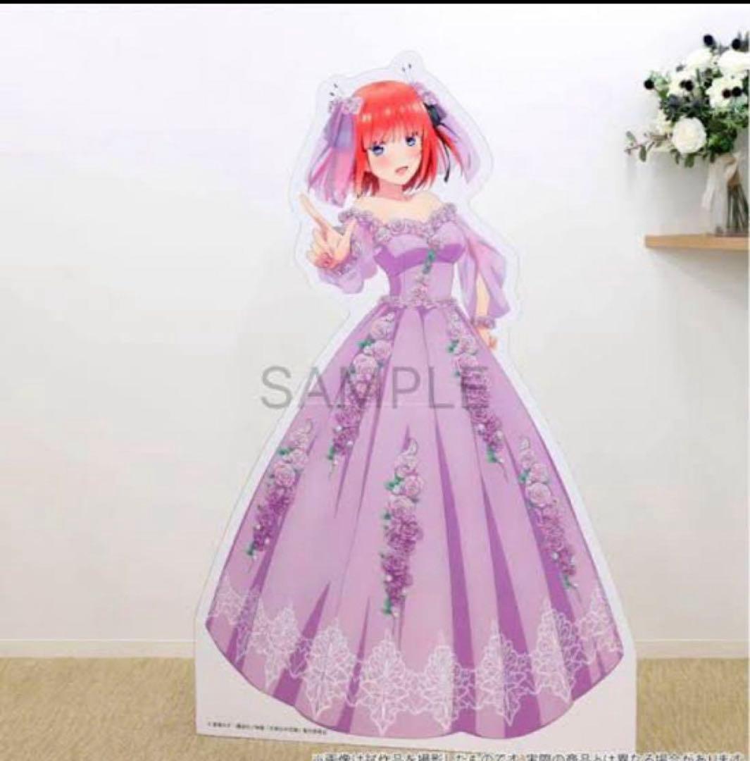 中野二乃 等身大パネル 五等分の花嫁展 MEMORIES 五等分の花嫁展MEMORIES」より。 [画像ギャラリー 1/7] - コミックナタリー