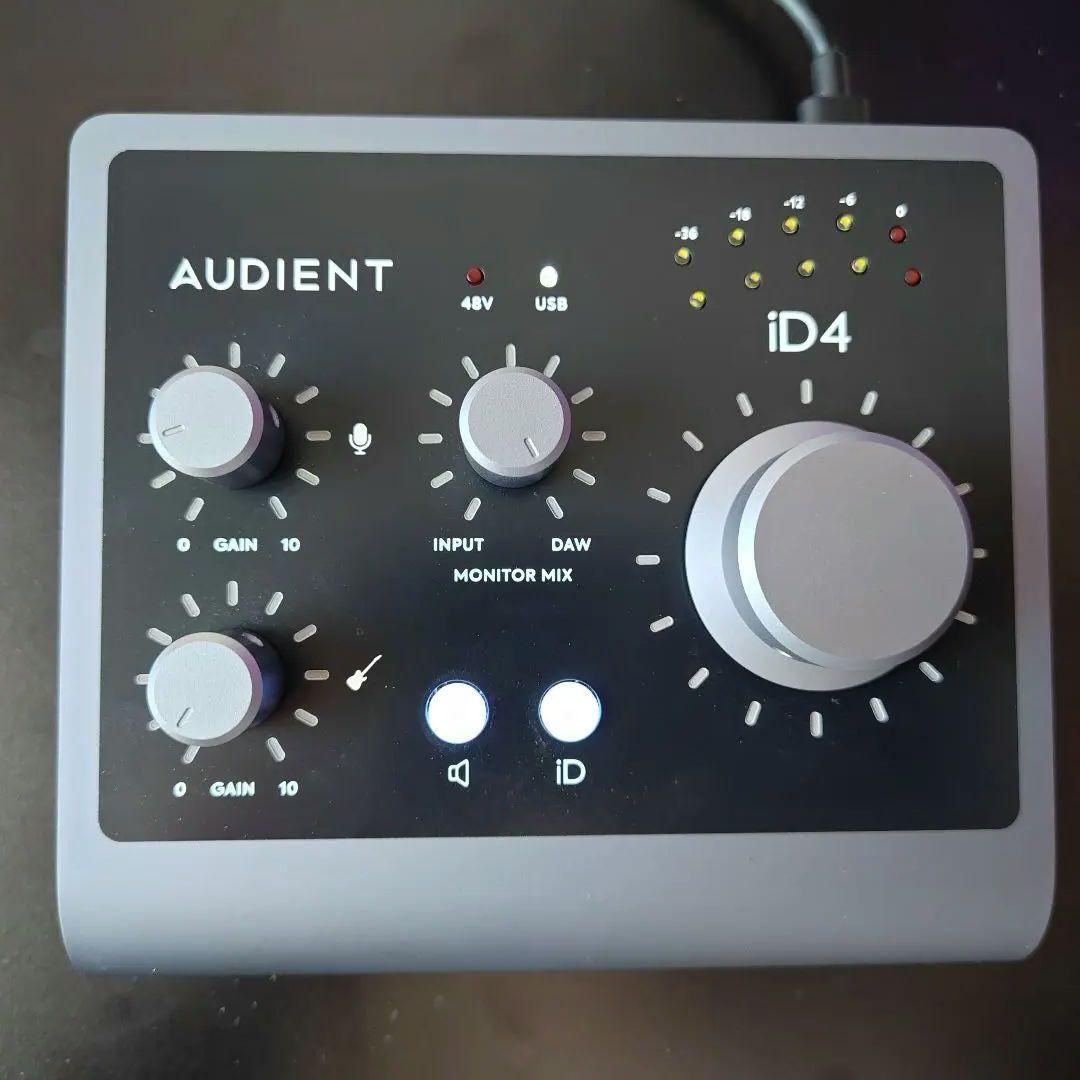AUDIENT iD4 mk2 (mkII) オーディオインターフェイス AUDIENT | iD4mkⅡ | USB オーディオ・インターフェイス | 製品情報