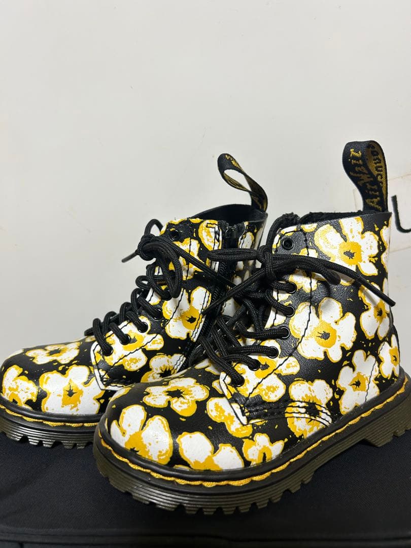 Dr. Martens 1460 PASCAL 花柄ブーツ 24EU
