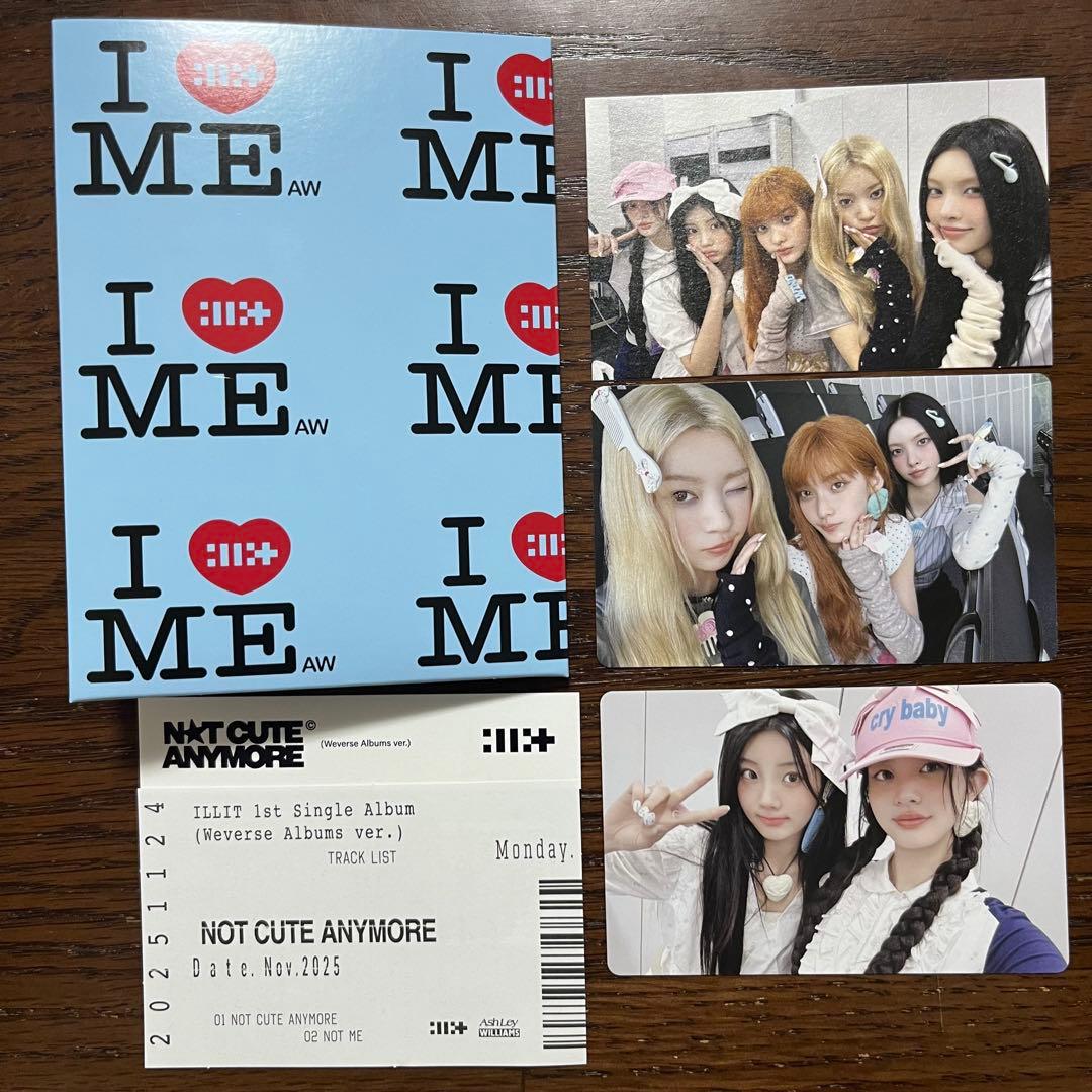 ILLIT NOT CUTE ANYMORE Weverse アルバム ② - メルカリ