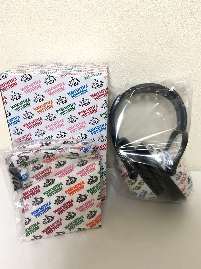 【MAN WITH A MISSION】イヤーマフ 巾着