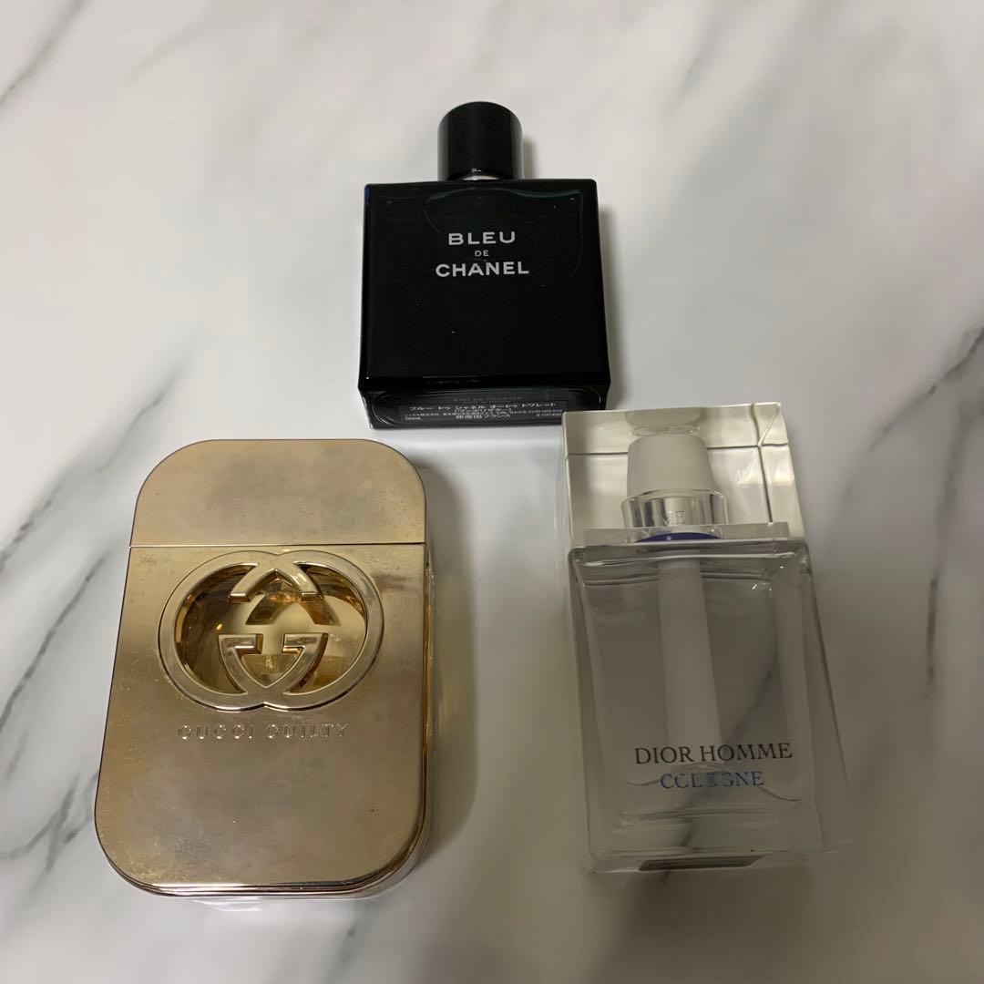 Gucci Chanel Dior グッチ シャネル ディオール セット 香水