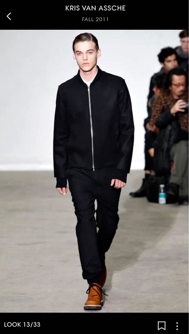 Kris van assche 2011FW ウールカシミヤ　ブルゾン