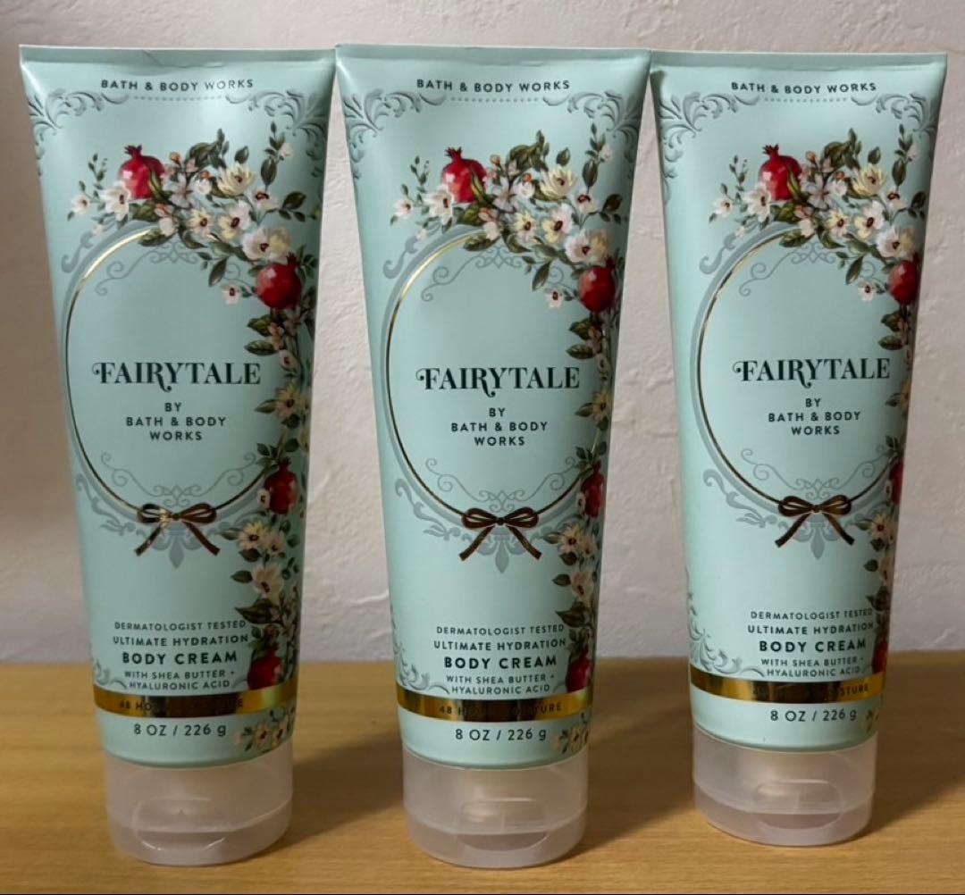 【Fairytale】Bath&bodyworks ボディークリーム ３本