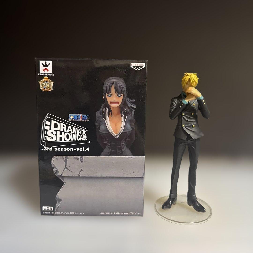 DRAMATIC SHOWCASE ワンピース ロビン 未開封極美品　サンジ訳有