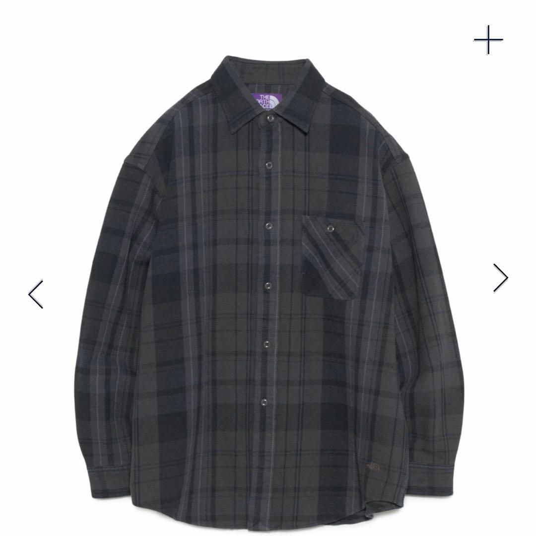 今季新品ザノースフェイスパープルレーベフランネルチェックシャツL 10%OFF] THE NORTH FACE PURPLE LABEL (ザ ノース フェイス パープル