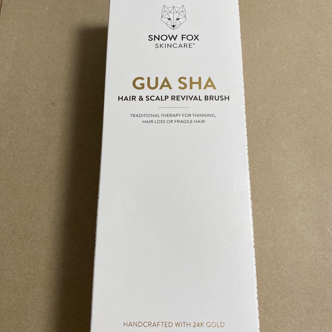 スノーフォックス  FOX GUA SHA ヘアブラシ