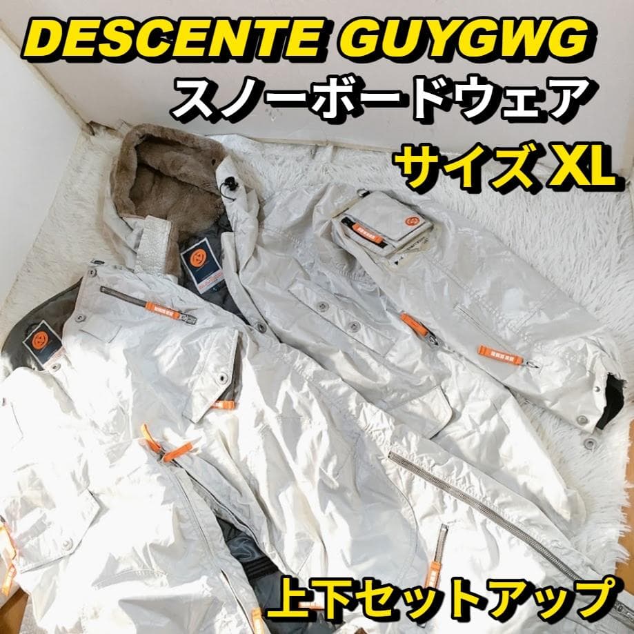デサント DESCENTE GUYGWG スノーボードウェア 上下セットアップ