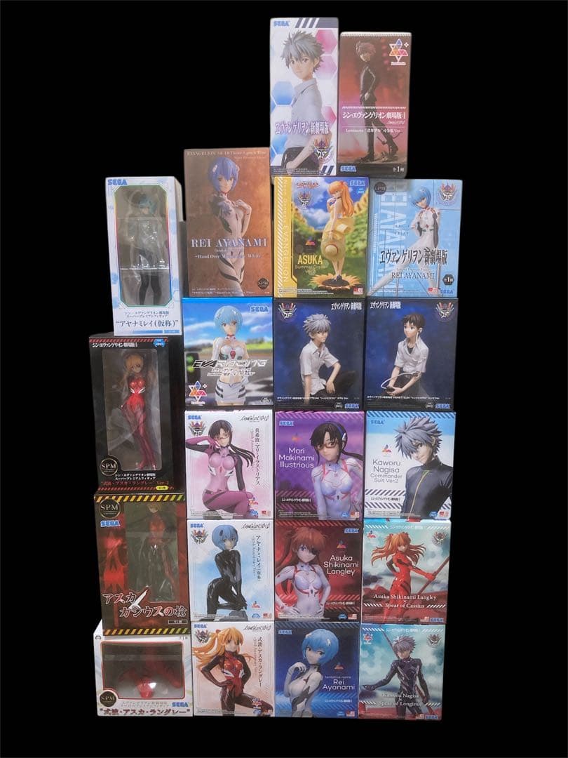 シン・エヴァンゲリオン劇場版 スーパープレミアムフィギュア まとめ売り 21体