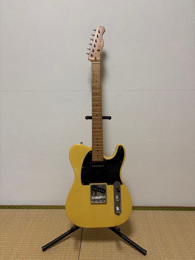 Bacchus テレキャスター 弦・ギターケース付き Bacchus BTE-1-RSM/M エレキギター初心者14点セット【Bluetooth搭載