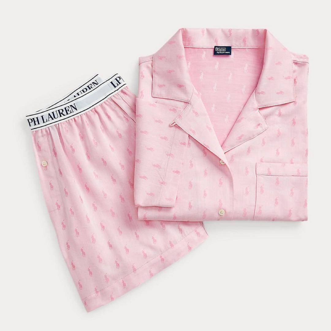 ポロラルフローレン オールオーバー ポニー ショートスリーブ パジャマ セット