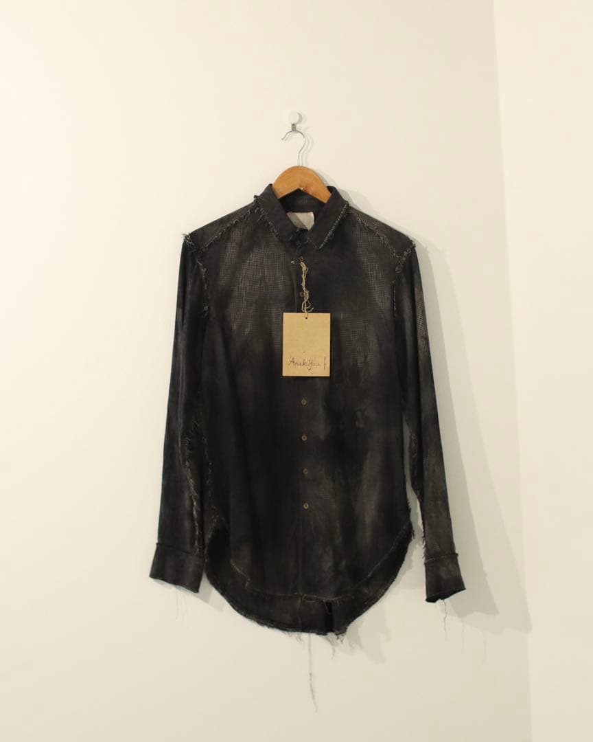 Arakiyuu シルクシャツ　黒