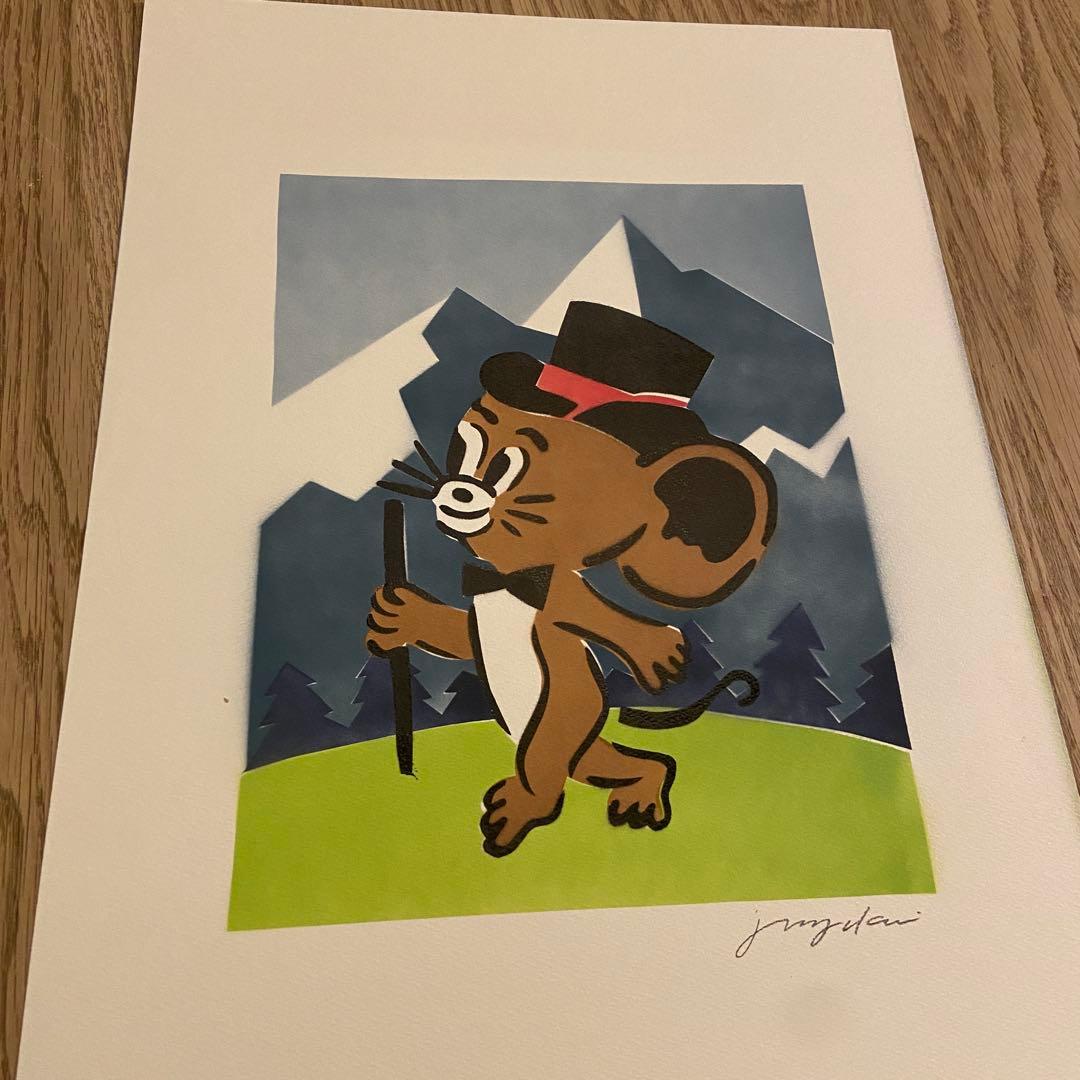 ジェリーマルケス 鵜飼 ステンシルアート 即決 OUTDOOR GALLERY × ジェリー鵜飼 ステンシル 額付｜Yahoo!フリマ