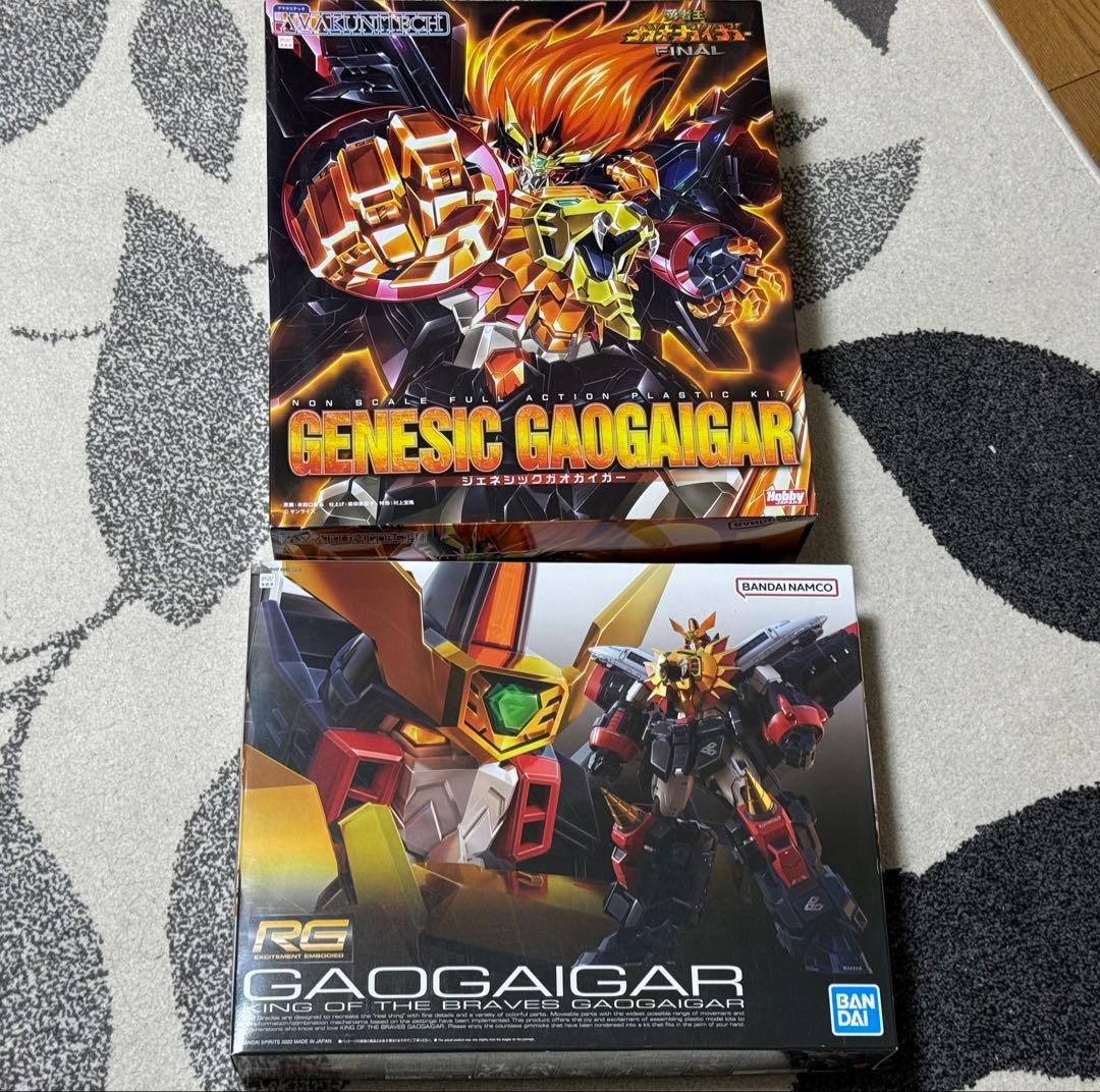 RGガオガイガー & AMAKUNITECHジェネシックガオガイガー