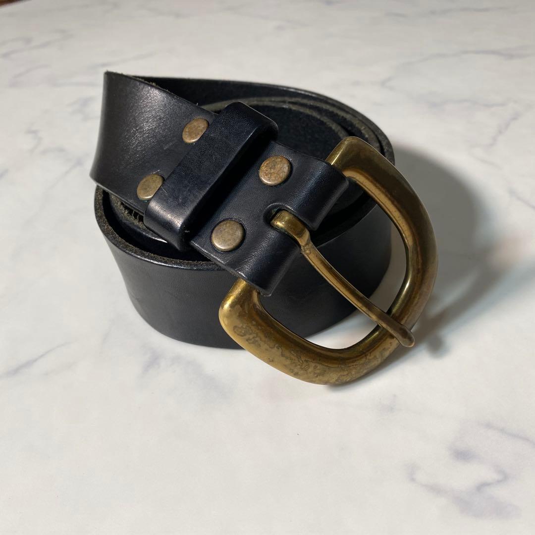 美品】ポロラルフローレン　ベルト　Italian leather　イングランド製