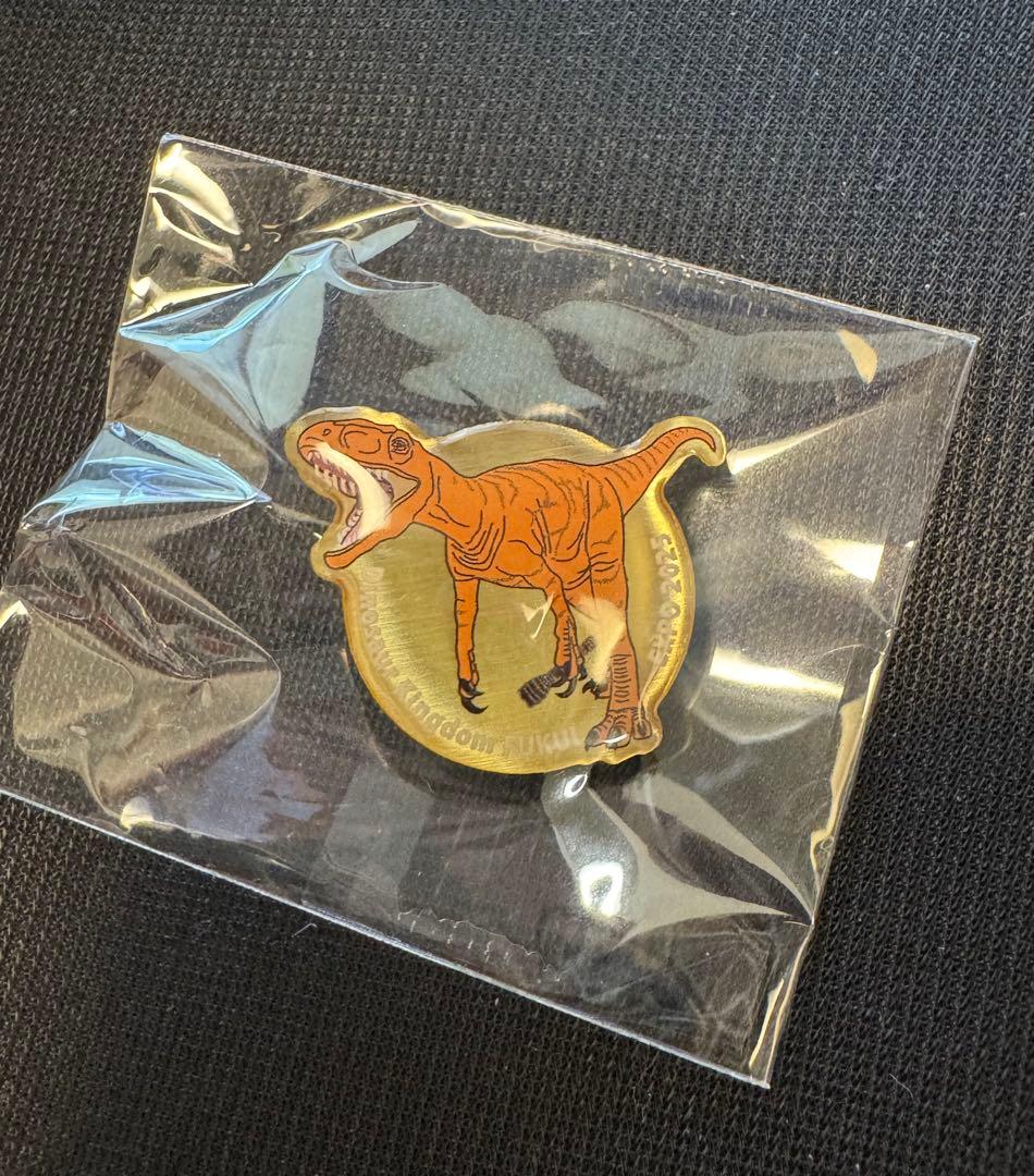 EXPO2025 大阪関西万博 関西パビリオン 恐竜王国福井 ピンバッジ② 大阪・関西万博で、恐竜王国福井の魅力を発信しました | 福井県