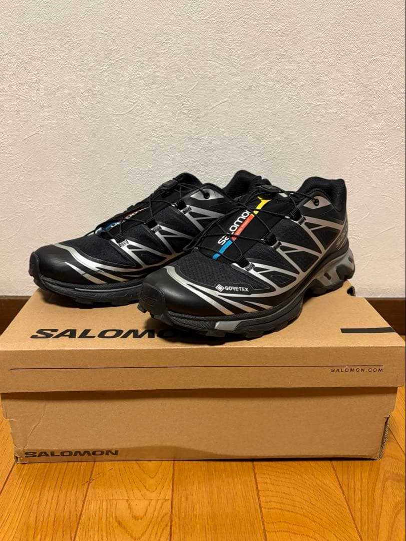 SALOMON XT‐6 GORE‐TEX スニーカー 27cm 箱 タグ付