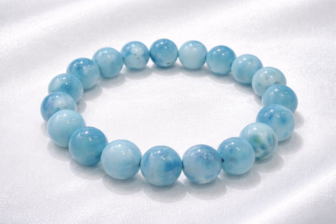 ドミニカ産ラリマー ブレスレット 天然石