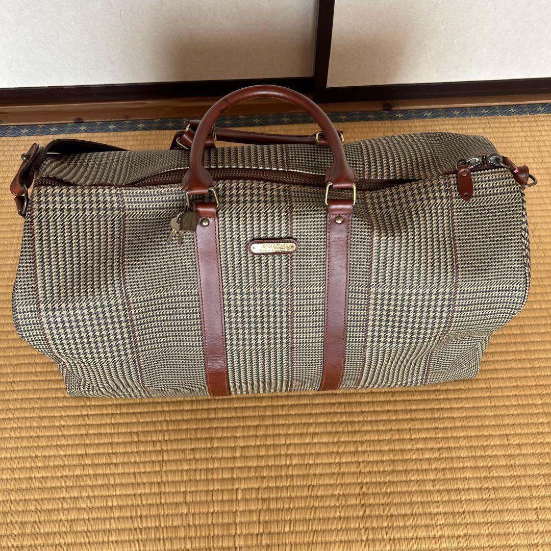 Polo Ralph Lauren チェック柄 ボストンバッグ　極美品