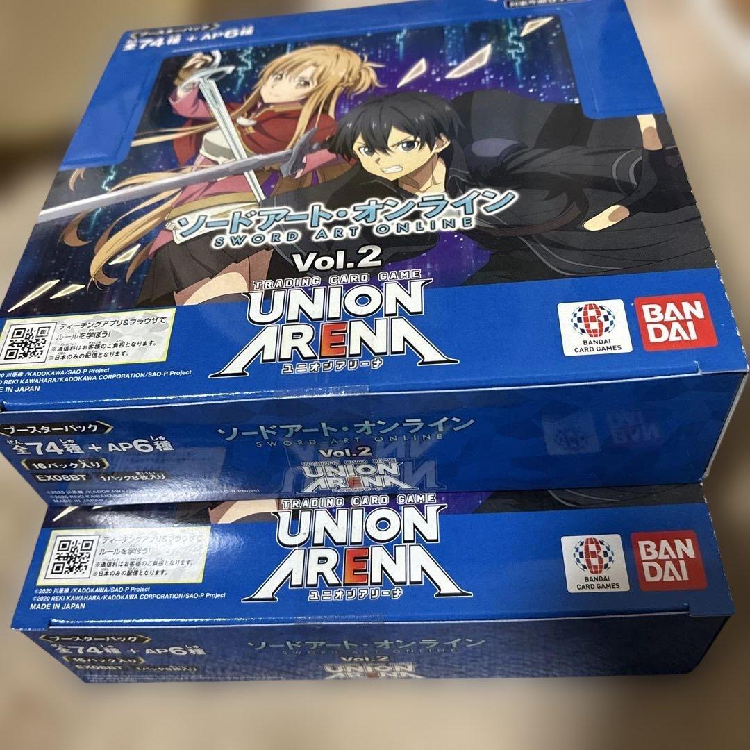 ソードアート・オンライン UNION ARENA Vol.2 2boxテープ付き