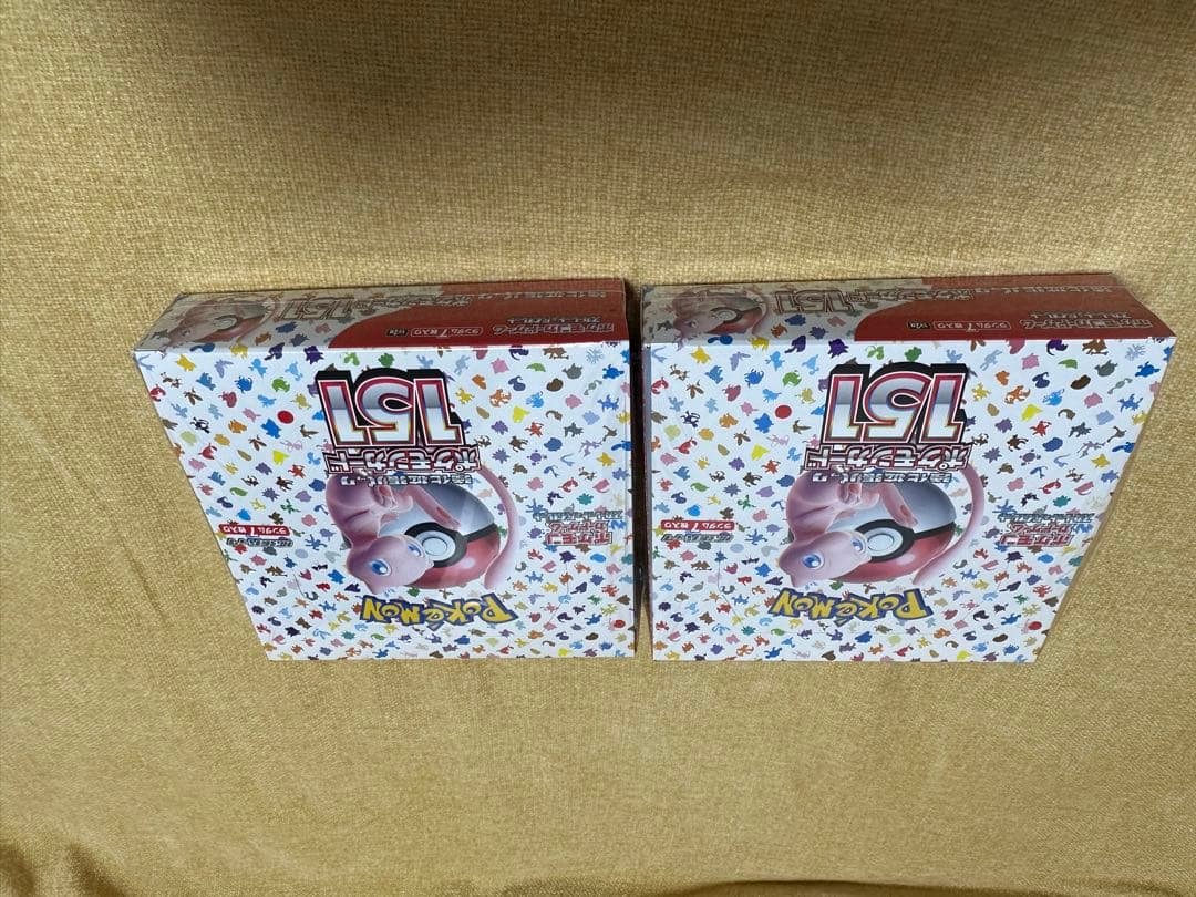 ポケモンカード151 box シュリンク付き
