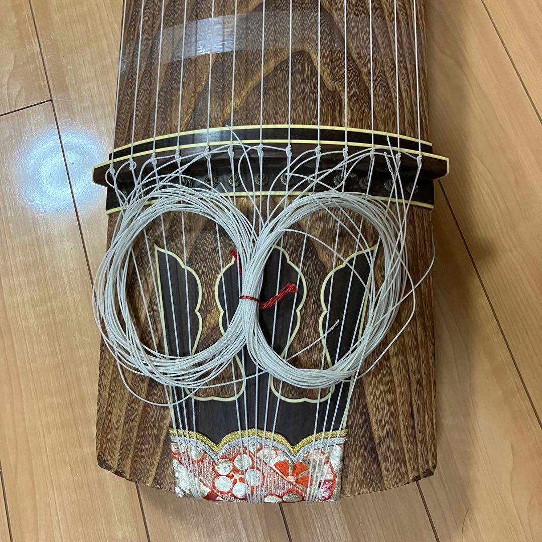 13弦 筝 琴 詩絵あり すだれ彫り - メルカリ