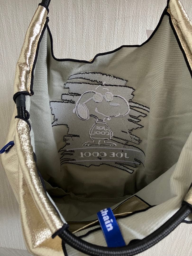 名古屋限定☆ボールアンドチェーン ゴールドスヌーピー トートバッグ