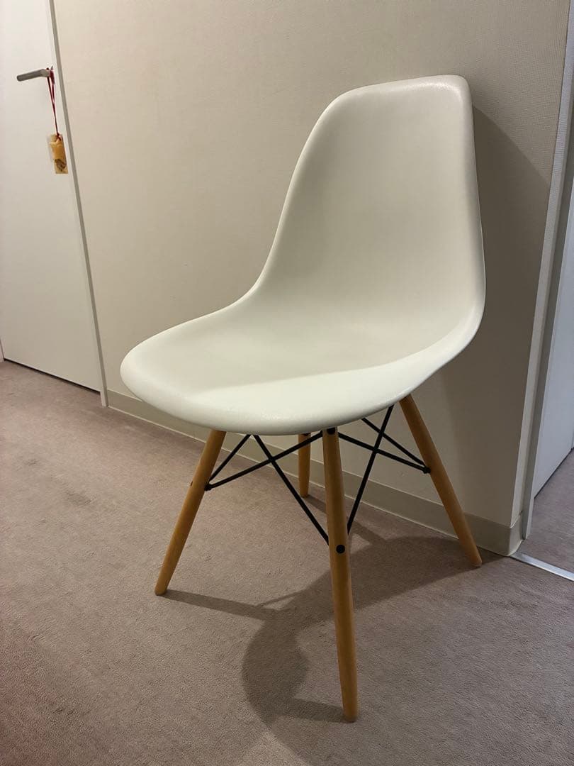 早い者勝ち【正規】Herman Miller)ShellSideChairDSW Mid Century 1967 Single Original Eames for Herman Miller Pivoting
