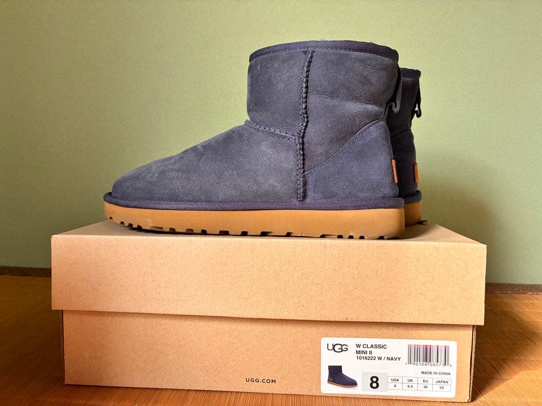 【〜1/13発送】UGG W CLASSIC MINI II ネイビー 25cm UGG（アグ）CLASSIC MINI 2 通販【ニッセン】