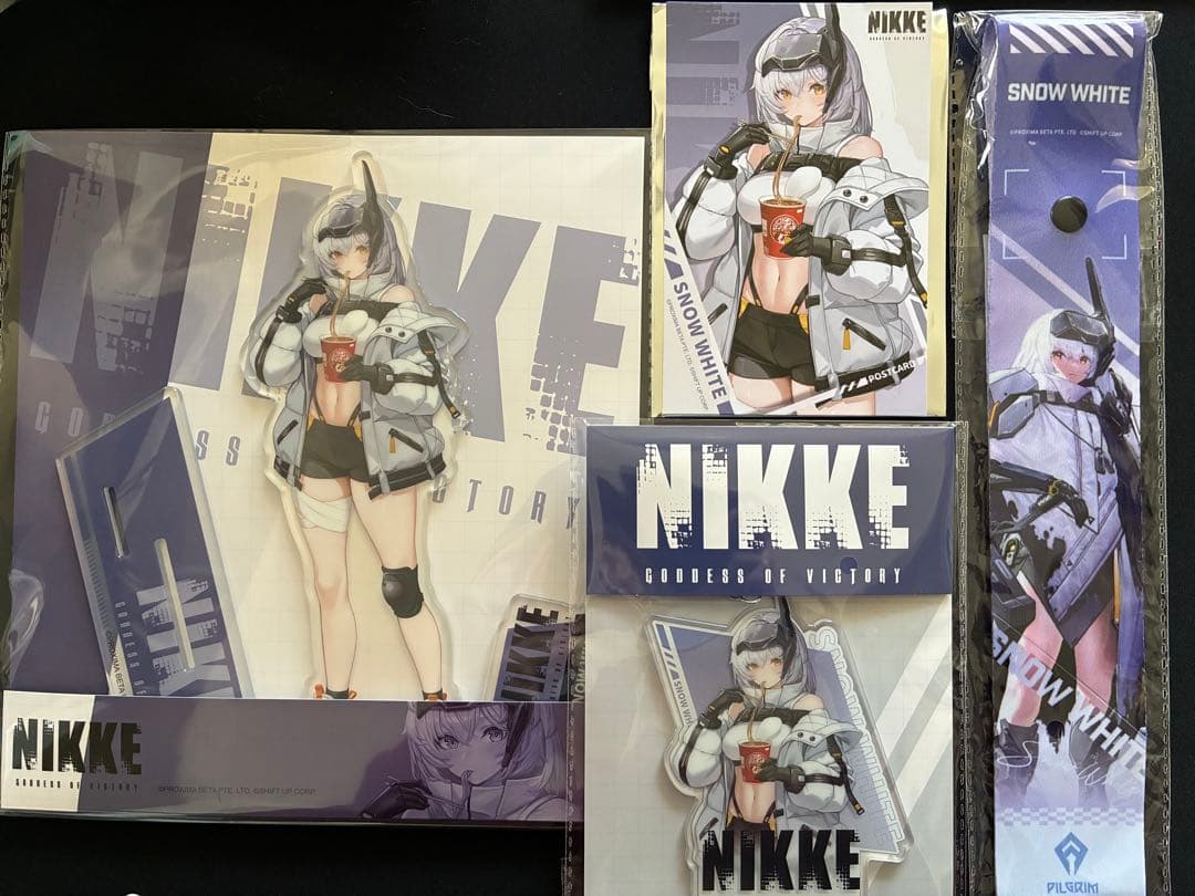 NIKKE スノーホワイトセット　C107 C107事後物販】NIKKE アクリルチャーム-スノーホワイト | あるじゃん