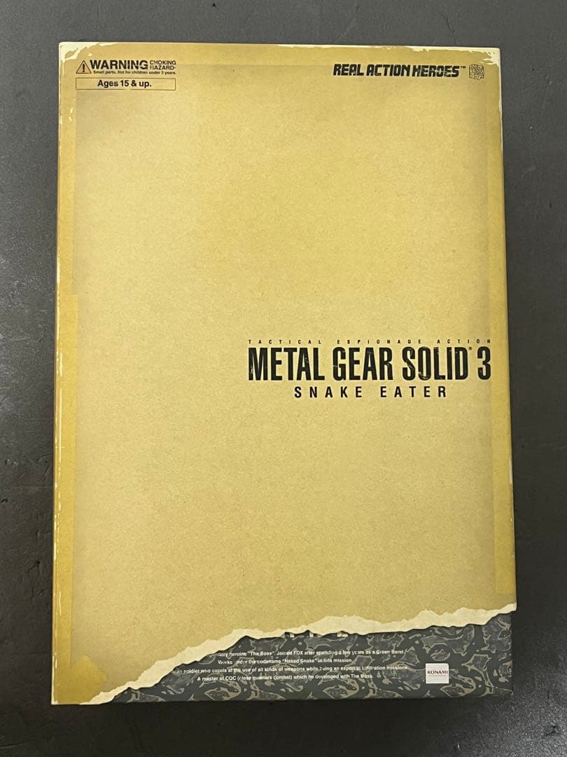 リアルアクションヒーローズ RAH メタルギアソリッド3 スネーク 未開封 Amazon.co.jp: メディコム・トイ RAH リアルアクションヒーローズ 1/6