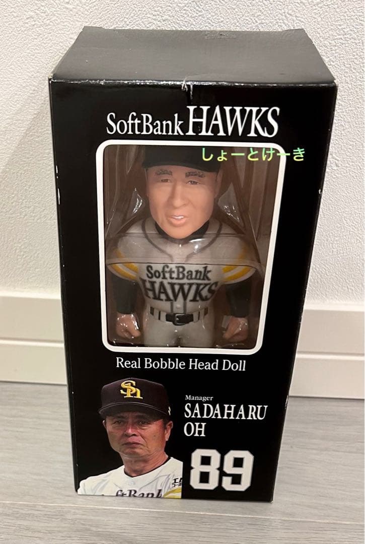 福岡ソフトバンクホークス　王貞治　ボブルヘッド　　フィギュア　非売品