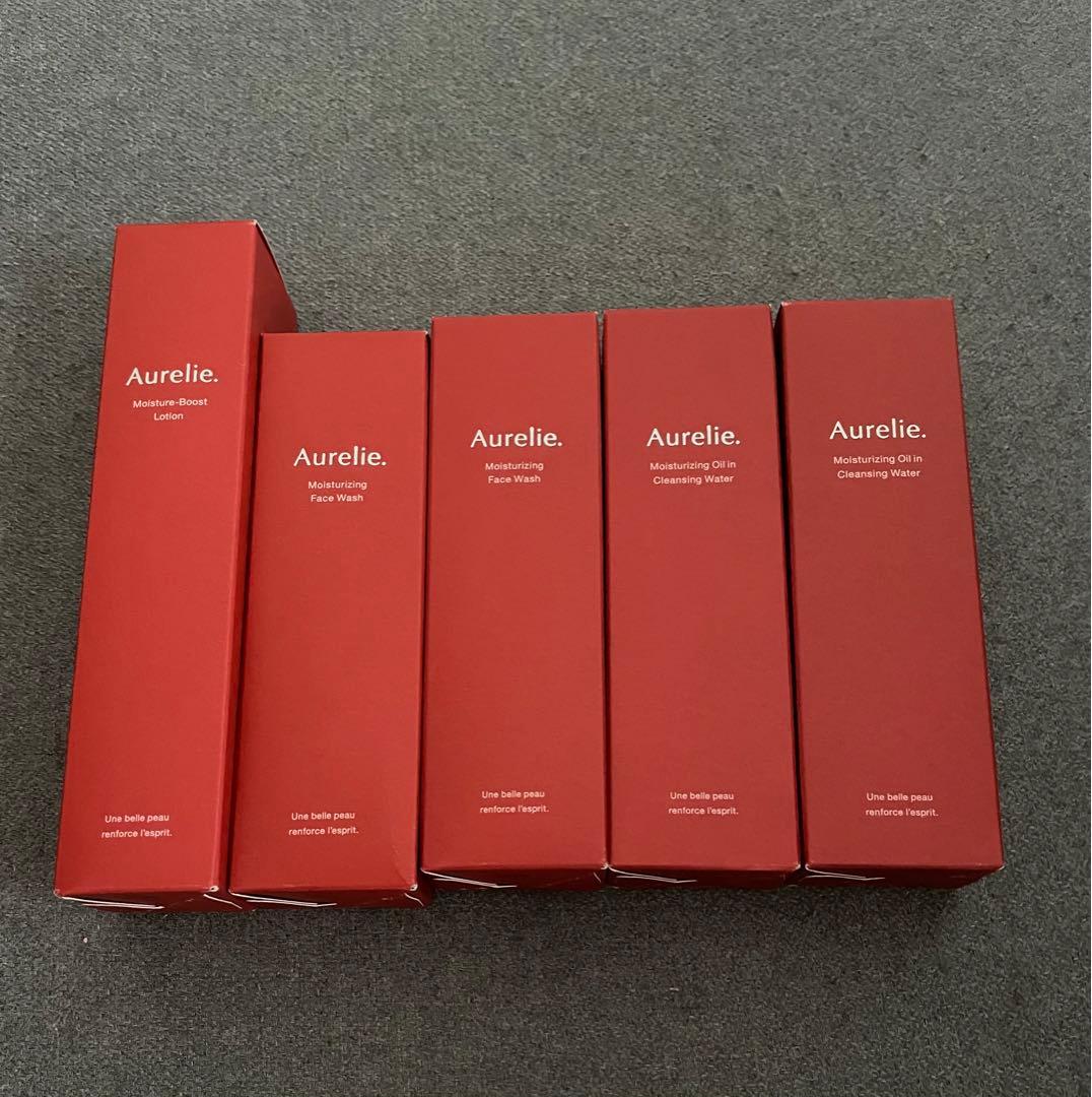 【新品・未使用】オレリーブーストローション+フェイスウォッシュ2＋ウォーター2