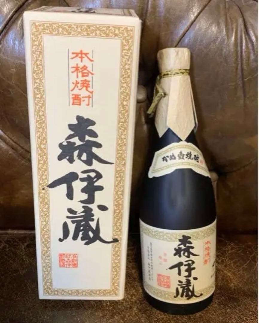 芋焼酎　森伊蔵 720ml瓶　箱入り　未開封