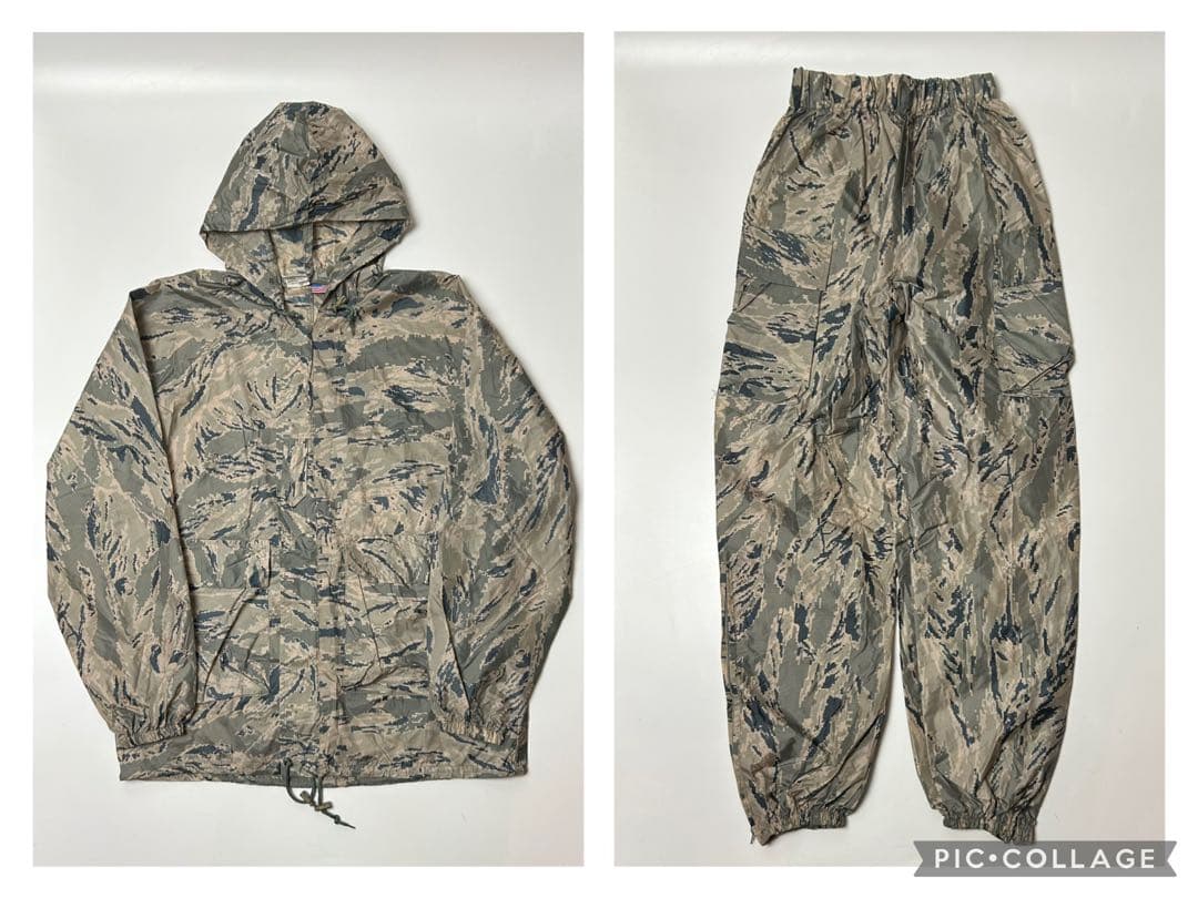 米軍　デジタルカモ　フード　ミリタリージャケット/カーゴパンツセットアップ　M 迷彩服 上下 セット ジャケット パンツ ズボン メンズ サバゲー 戦闘服