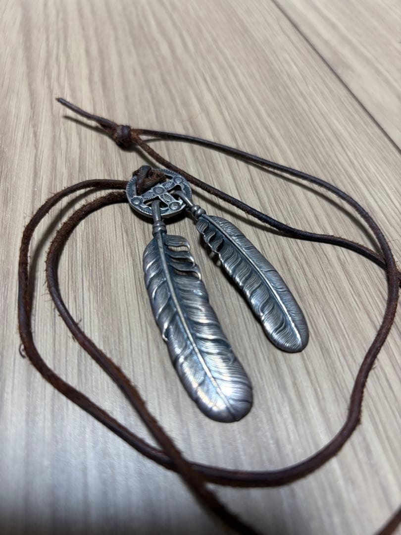 年末セール⭐︎25000円→20000円K SMITH フェザー　ネックレス