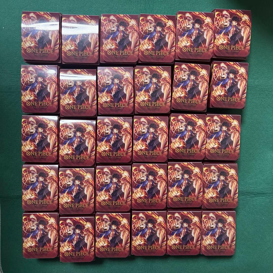 ワンピースカード 三兄弟の絆 デッキケース 30個セット ルフィ サボ エース