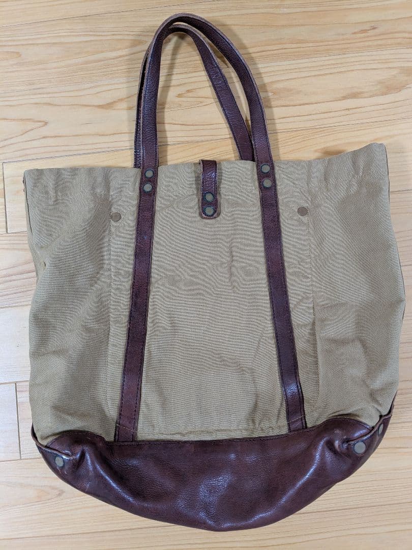 未使用WAREHOUSE(ウエアハウス)トートバッグ エイジング加工