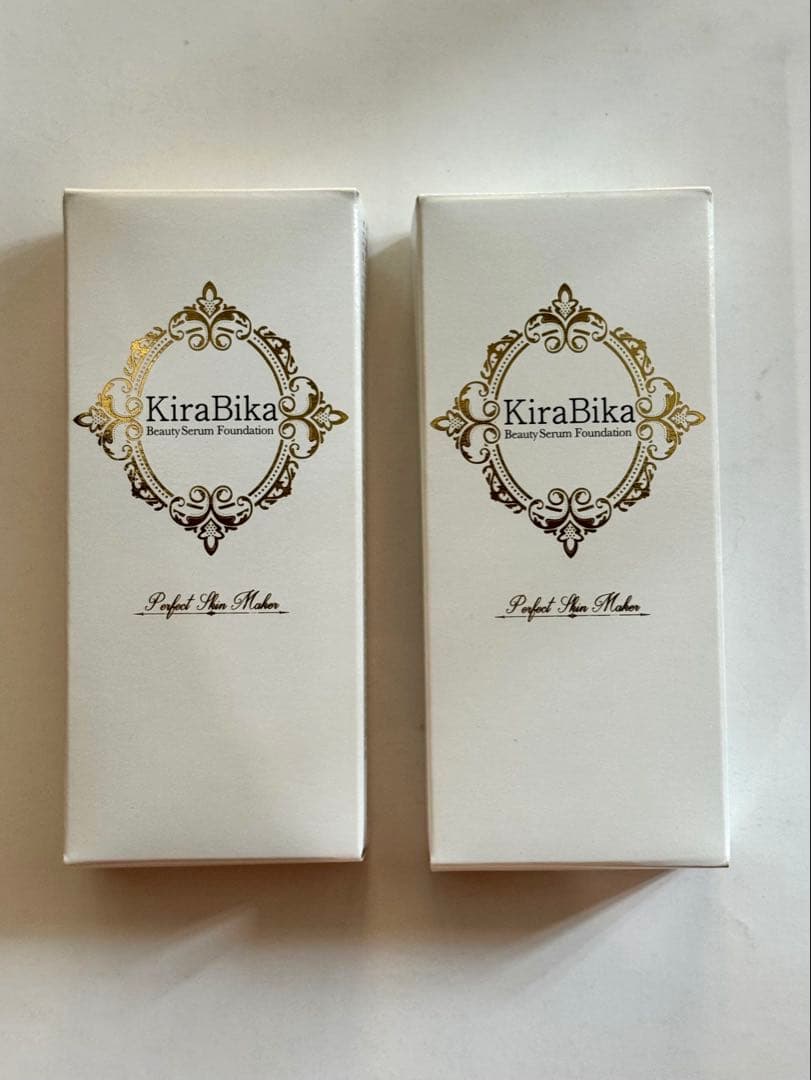 きらびかビューティセラムファンデーションS ライトオークル　２個セット