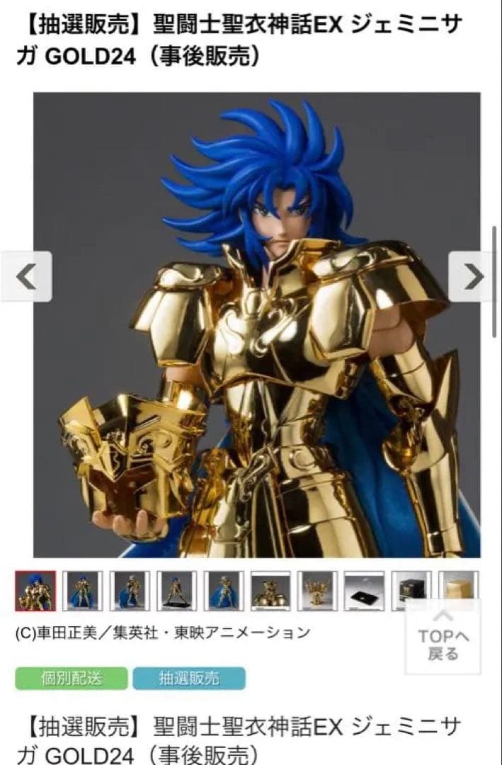 聖闘士聖衣神話EX ジェミニサガ GOLD24 (2021年版)