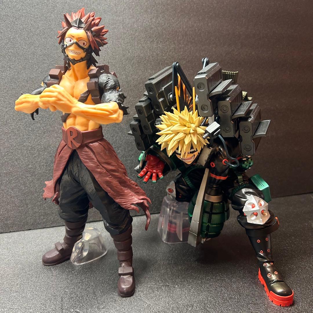 ヒロアカ　フィギュア　爆豪　切島　マスターライズ ヒロアカ フィギュア 爆豪 切島 マスターライズ - メルカリ