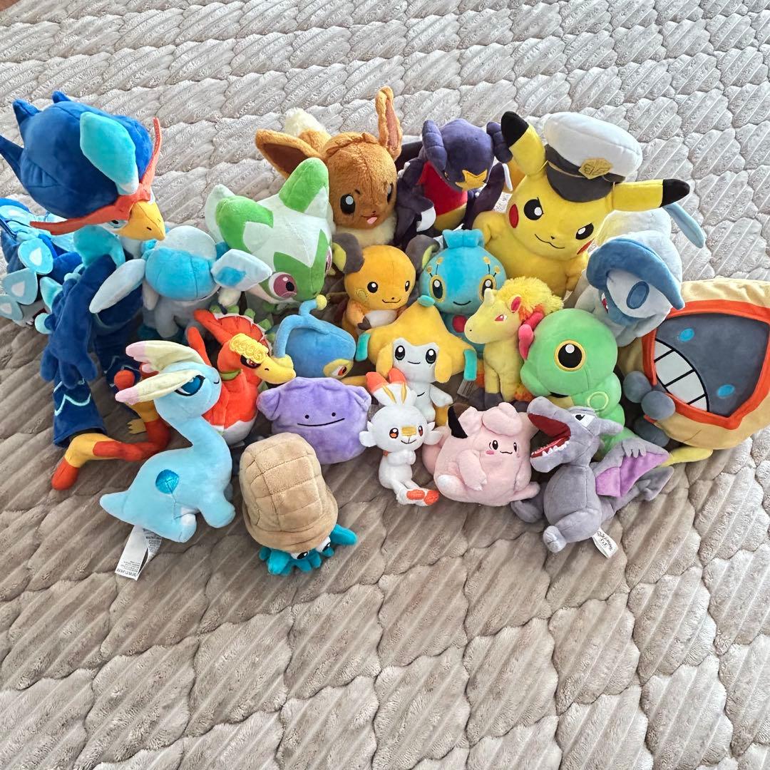 ポケモンぬいぐるみ　まとめ売り　21個　ポケモンセンター