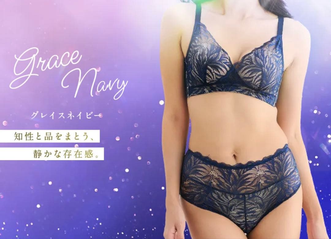 momoful elegant ブラ&吸水ショーツ